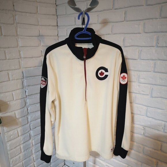 Hudson's Bay Co. Men's Size Large Official Outfitters 2010 Olympics 1/2 Zip - Picture 1 of 13